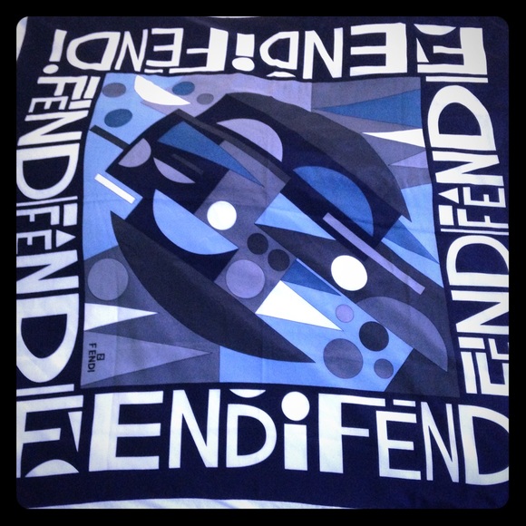 Fendi silk scarf