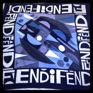 Fendi silk scarf