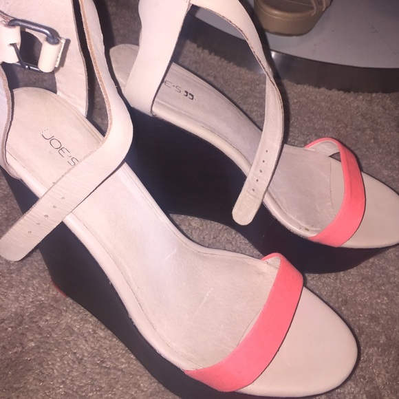 Joe jeans wedge shoe