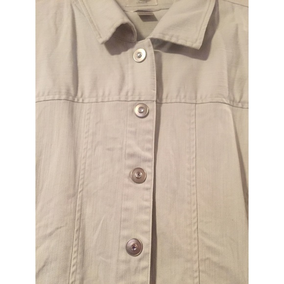 Christopher & Banks Jacket with embellishments - Picture 3 of 4