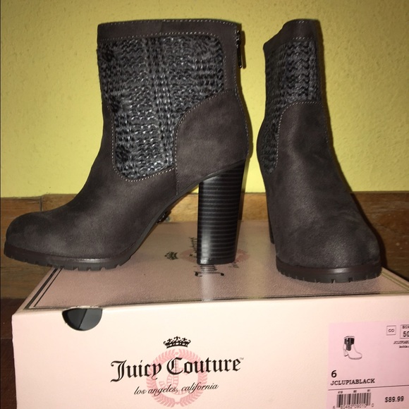 Juicy Grey Boots '