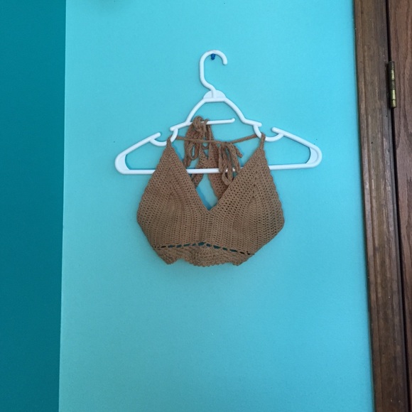 Crochet festival crop top