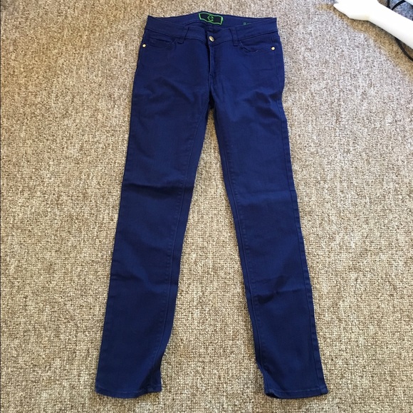C. Wonder blue skinny jeans size 27