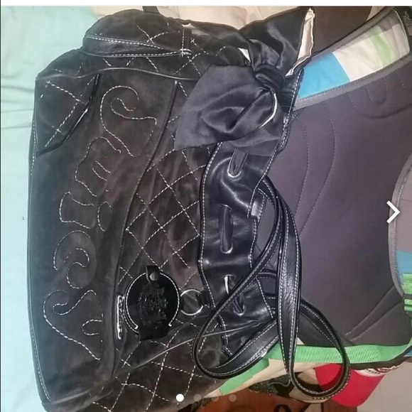 Black juicy couture purse