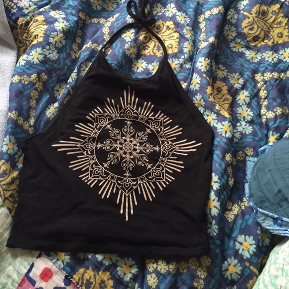 Urban Outfitters cropped halter top