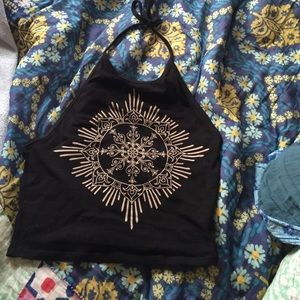 Urban Outfitters cropped halter top
