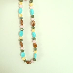 Long multicolored necklace!