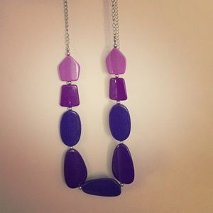 Purple necklace