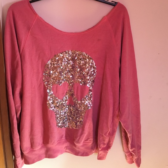 PINK Shoulder Hoodie