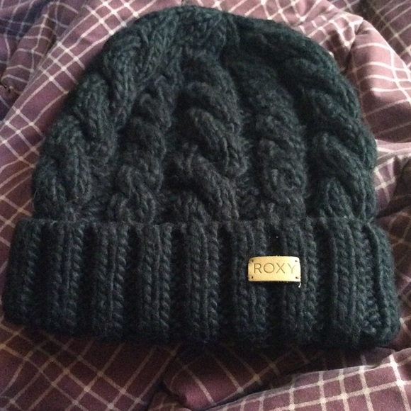 💕Roxy black Beanie💕