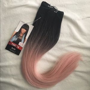 Black to Pink 18' Hair Bundle