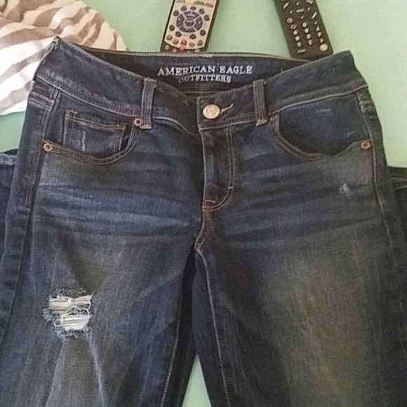 Multiple American eagle jeans