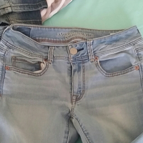 Light color ae jeans