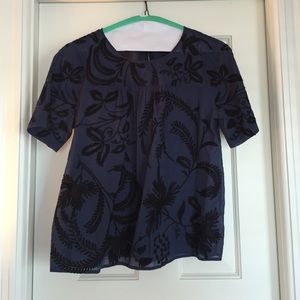 Beautiful Madewell Blue Blouse