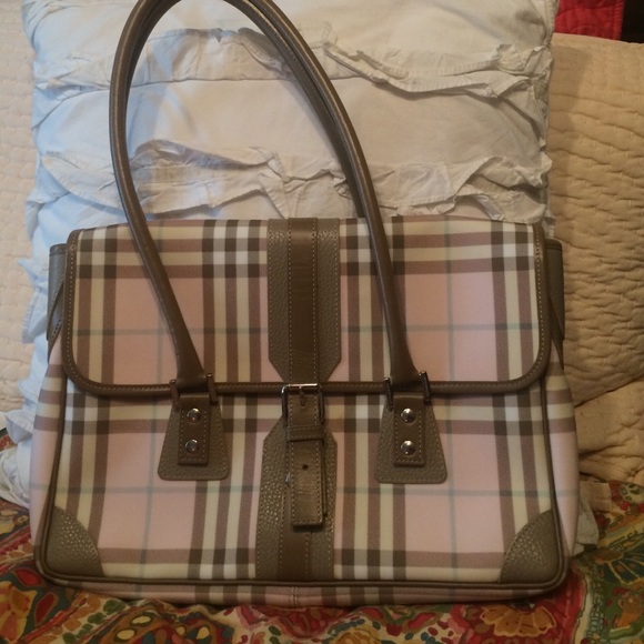 Plaid Pink Burberry bag