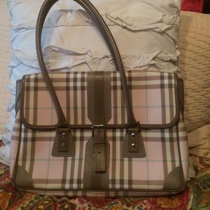 Plaid Pink Burberry bag