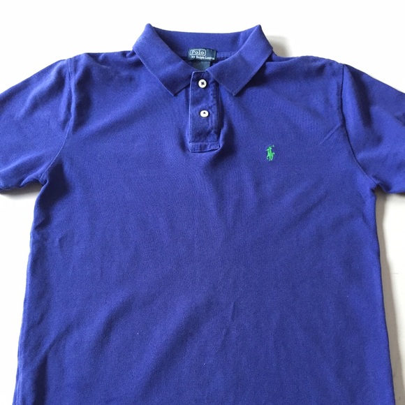Worn once - royal blue boys Classic Polo shirt