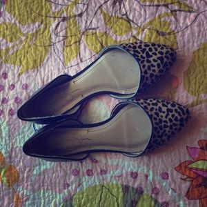 Jessica Simpson Leopard Flats