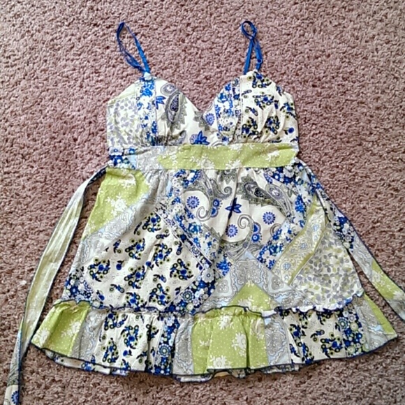 Paisley Floral Tank