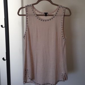 J Crew sleeveless top