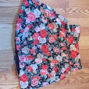 Floral H&M skirt