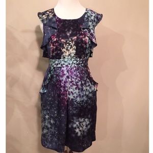 Stunning Silk Anthropologie Leifsdottir Dress