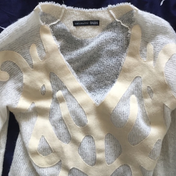 ♨️price cut♨️Nationalite DADA knit sweater - Picture 4 of 4
