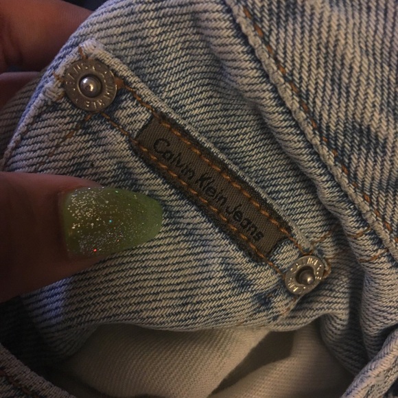 Calvin Klein Vintage High Waisted Shorts