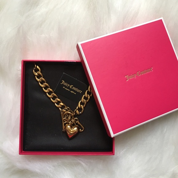 Juicy Couture Heart Charm Necklace