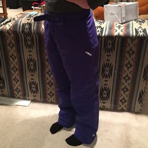Columbia ski pants.