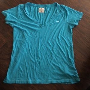 Hollister blue tshirt