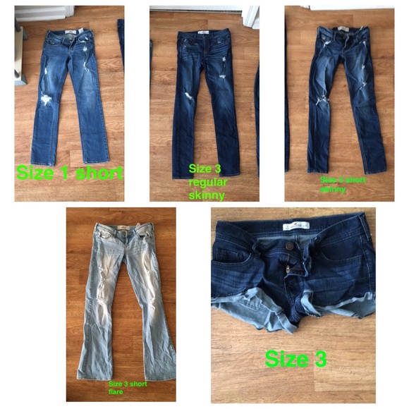 Jeans, shorts, yogas, leggings!