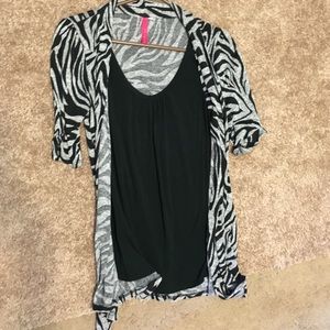 Zebra print 2 in 1