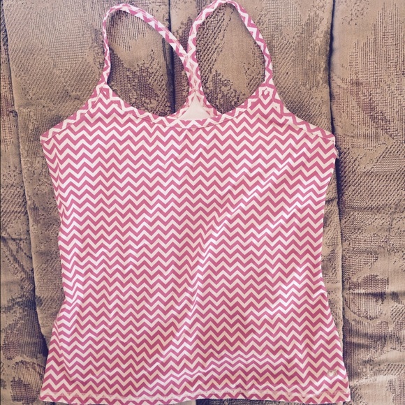 Gap body racer back tank top.