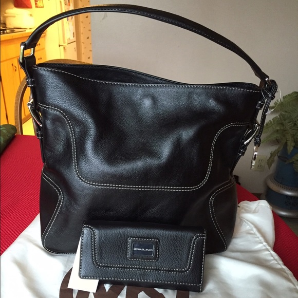 SOLD!!...Michael Kors Shoulder Bag and Wallet Set