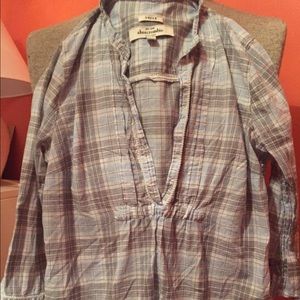 Abercrombie Plaid Top