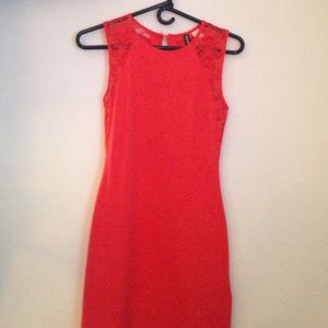 H&M Coral Party Dress