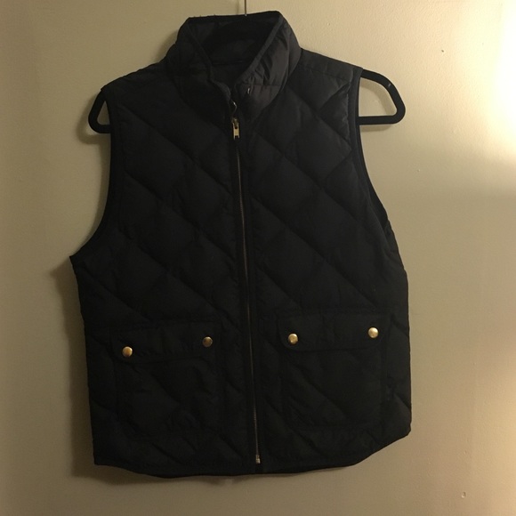 J. Crew Jackets & Blazers - Black J. Crew Vest