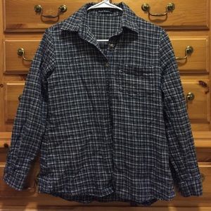 ❗️sold on Ⓜ️❗️Brandy Melville plaid flannel shirt