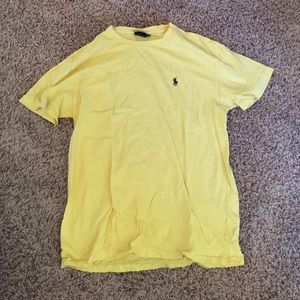Unisex Polo by Ralph Lauren yellow tshirt