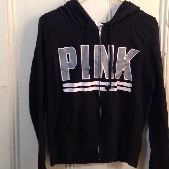 VS Pink Hooded Sweatshirt