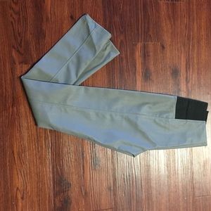 Top shop grey, skinny leather pants