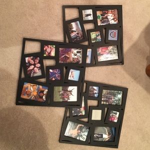 Picture frames.