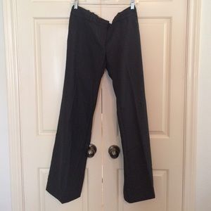 Loft checked dress pant Marissa fit