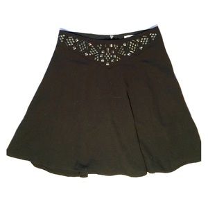 Urban outfitters studded skater skirt