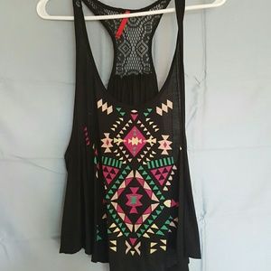 Xl flowing crop top