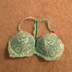 Pink Razor Back Date Bra