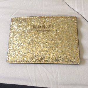 Kate Spade glitterbug card holder