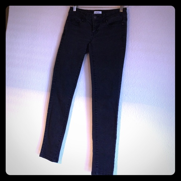 Black stone washed jeans