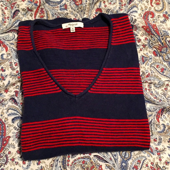 SOLDMadewell striped sweater